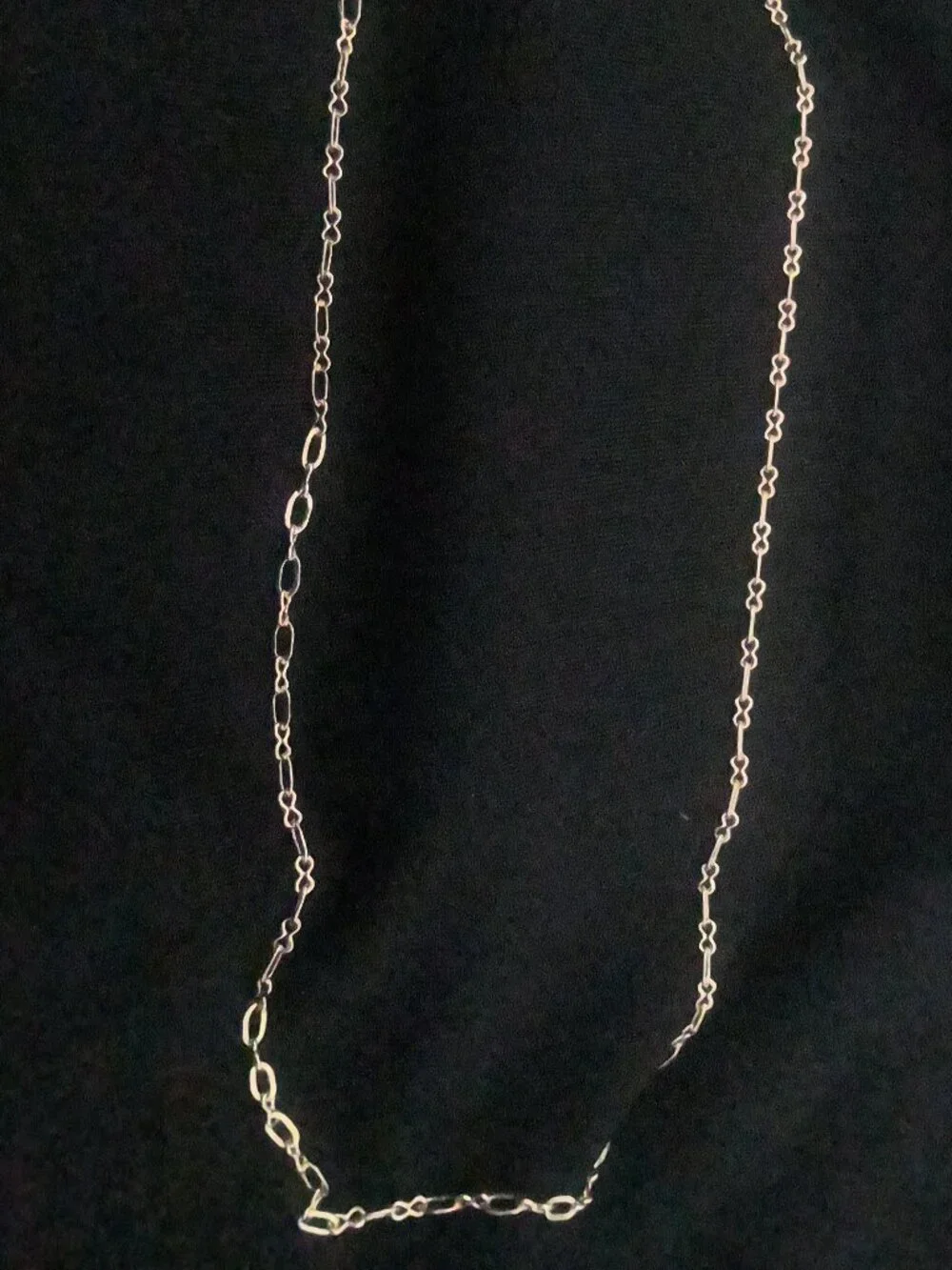 ✨2 for $30 NWOT 18K Gold layered/bonded 2mm Infinity Cuban Link Chain 16